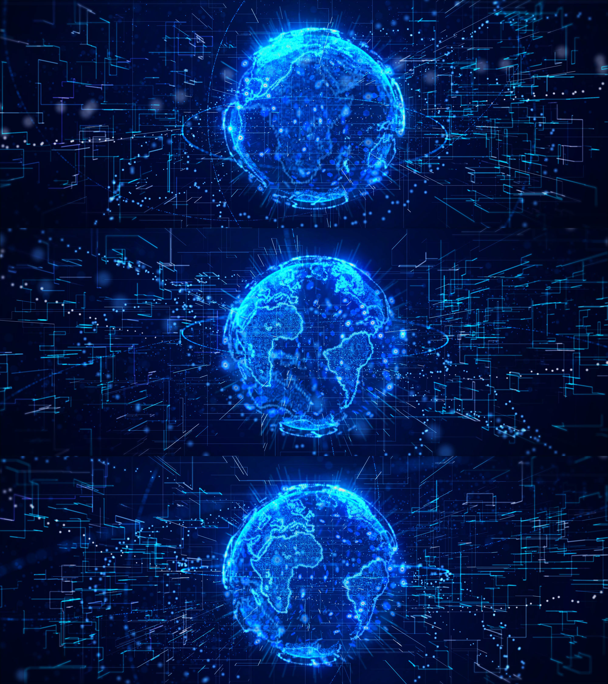 科技地球背景_4000x1500_高清視頻素材下載(編號:5739967)_影視包裝